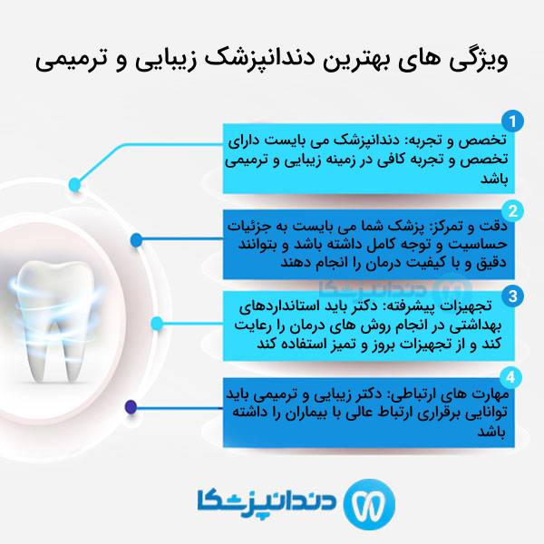 دندانپزشک زیبایی و ترمیمی چیست؟