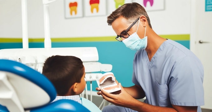 زمان مراجعه به دندانپزشک اطفال