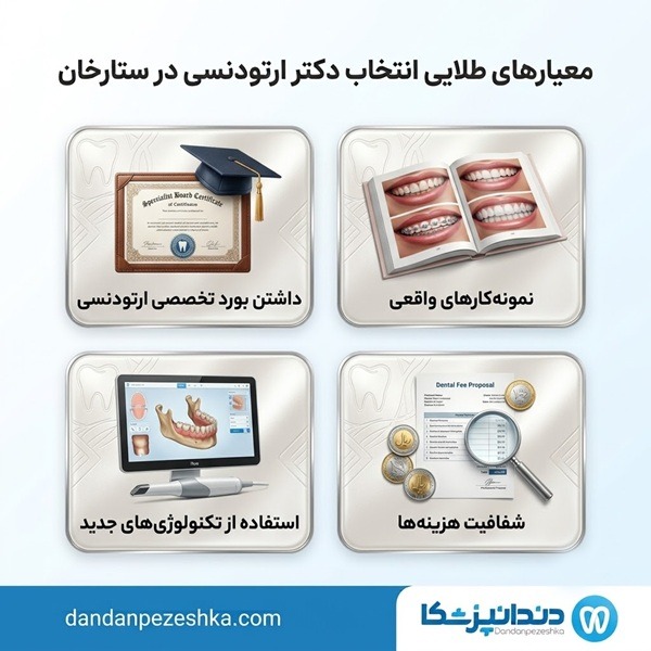 معیارهای طلایی انتخاب دکتر ارتودنسی در ستارخان