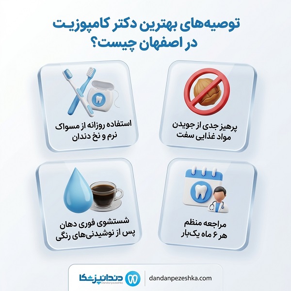 انتخاب بهترین دکتر کامپوزیت در اصفهان