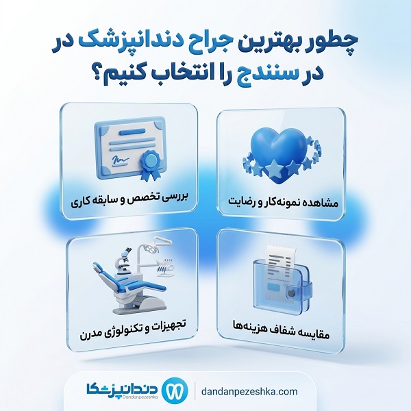 راهنمای انتخاب بهترین جراح دندانپزشک در سنندج