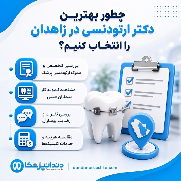 راهنمای انتخاب بهترین دکتر ارتودنسی در زاهدان