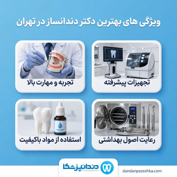ویژگی های بهترین دکتر دندانساز در تهران