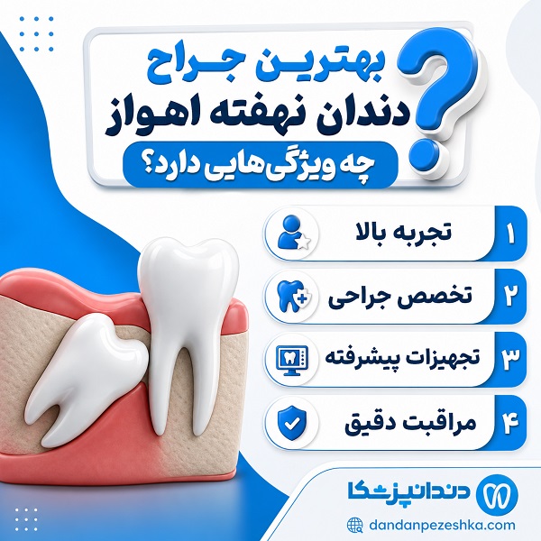 بهترین جراح دندان نهفته اهواز چه ویژگی‌هایی دارد؟