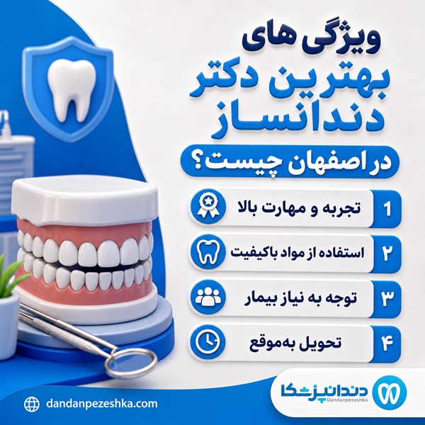 ویژگی‌های بهترین دکتر دندانساز در اصفهان چیست؟